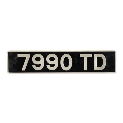 Flying Ford Anglia SFX Number Plate from Chamber of Secrets (2002)