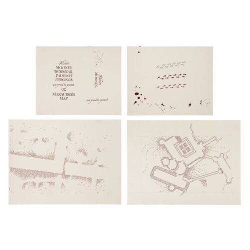 833. Screen-Matched Hand-Drawn Marauder's Map Credits Artwork, and Hallway Scene Concepts ### HARRY POTTER AND THE PRISONER OF AZKABAN (2004)