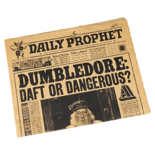 Dumbledore: Daft or Dangerous? Daily Prophet from Order of the Phoenix (2007)