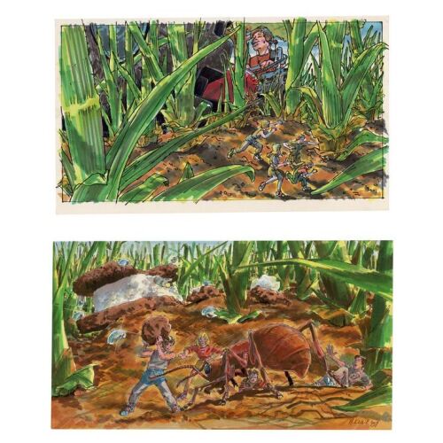 851. Pair of Hand-Painted Martin A. Kline Antie and Lawnmower Concept Artworks ### HONEY, I SHRUNK THE KIDS (1989)
