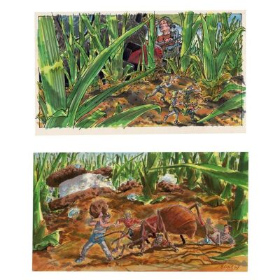 851. Pair of Hand-Painted Martin A. Kline Antie and Lawnmower Concept Artworks ### HONEY, I SHRUNK THE KIDS (1989)
