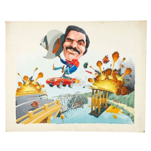 856. Hand-Painted Poster Concept Artwork ### HOOPER (1978)