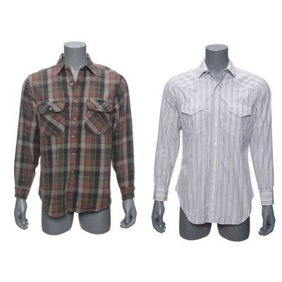 858. Tom Booker's (Robert Redford) Pair of Barn Dance and Finale Shirts ### THE HORSE WHISPERER (1998)