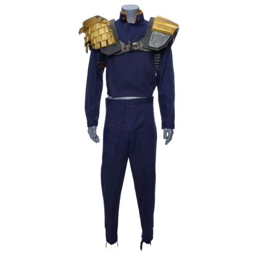 906. Planet Hollywood Collection: Judge Dredd's Stunt Jacket, Rico's Stunt Judge Shoulder Armor, and Pair of Judge Cadet Pants ### JUDGE DREDD (1995)