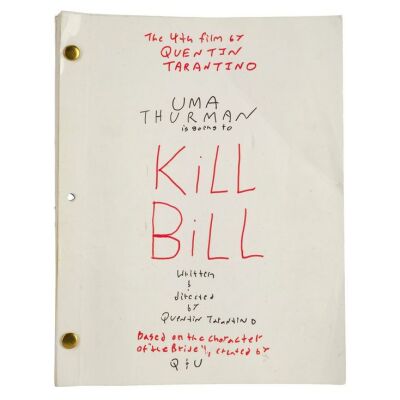 924. Hand-Annotated Bound Script ### KILL BILL: VOLUME 1 (2003), KILL BILL: VOLUME 2 (2004)