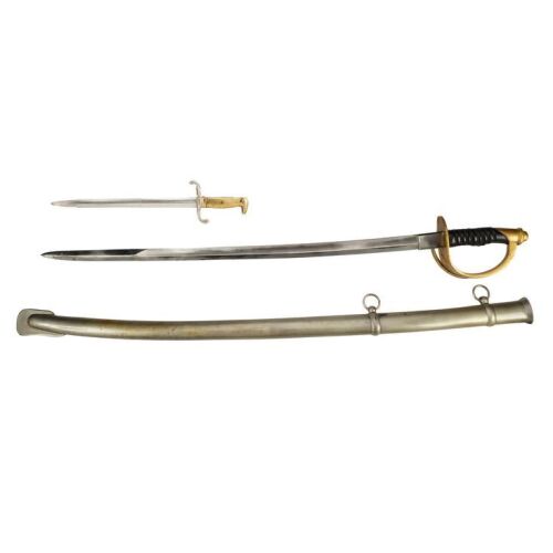 936. Mike Papac Collection: Nathan Algren's (Tom Cruise) Stunt Shortened Cavalry Sword with Stunt Scabbard and SFX Retractable Bayonet ### THE LAST SAMURAI (2003)