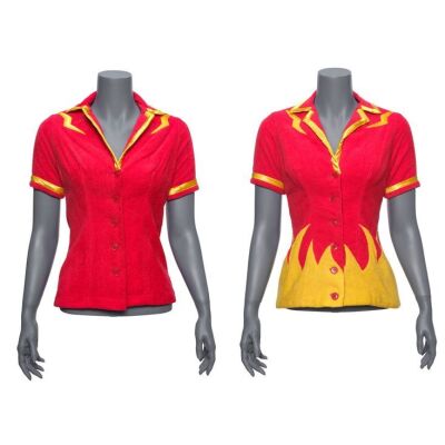 940. Pair of "The Pact" "Hot Shotz" Red Bowling Shirts ### LAVERNE & SHIRLEY (T.V. SERIES, 1976 - 1983)