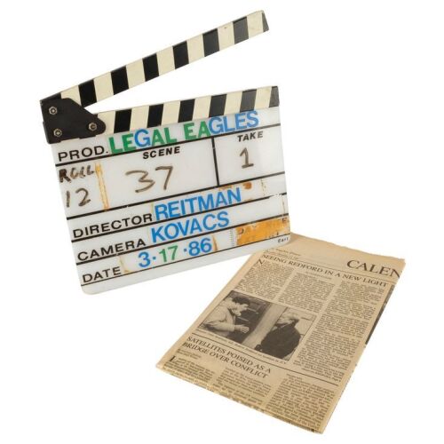 943. Joseph E. Thibo Collection: Clapperboard ### LEGAL EAGLES (1986)