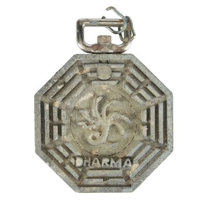 953. Production-Made Dharma Initiative "The Hydra" Polar Bear Collar Tag ### LOST (T.V. SERIES, 2004 - 2010)