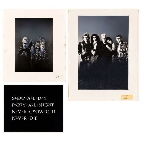 957. Pair of Mock-Ups with Hand-Colored Touch-Ups and Hand-Lettered Mock-Up ### THE LOST BOYS (1987)