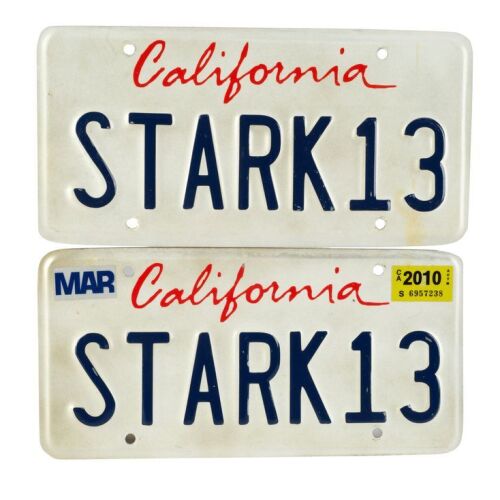 965. Tony Stark's (Robert Downey Jr.) Pair of "STARK13" License Plates ### IRON MAN 2 (2010)
