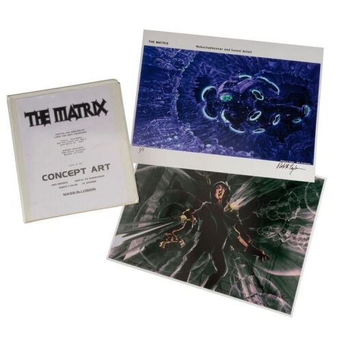 982. Original Shooting Script and Collection of Concept Art ### THE MATRIX (1999)
