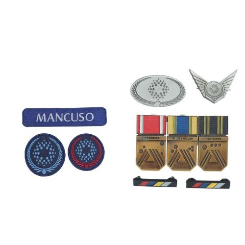 1029. Gus Mancuso (Laurence Fishburne) Insignia, Uniform Pins, and Crew Buttons ### PASSENGERS (2016)
