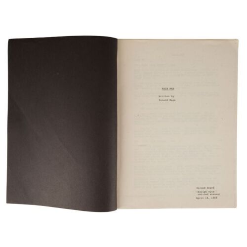 1077. Second Draft Script ### RAIN MAN (1988)