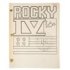 1095. Hand-Marked Bound Final Shooting Script ### ROCKY IV (1985)
