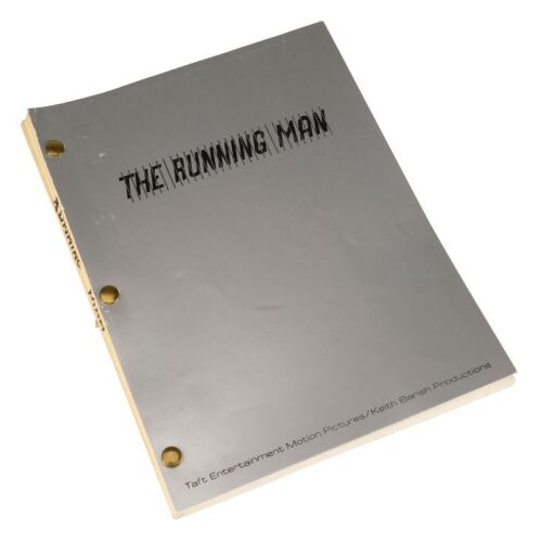 1098. Hand-Marked Bound Final Draft Script ### THE RUNNING MAN (1987)