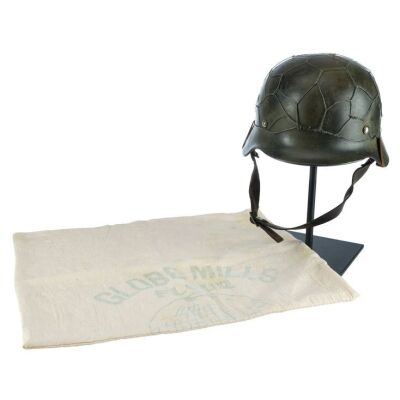 1102. German Sniper's (Leo Stransky) Screen-Matched Bloodied Helmet ### SAVING PRIVATE RYAN (1998)