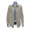 1111. Samantha Carpenter's (Melissa Barrera) Distressed Jacket and Shirt ### SCREAM (2022)