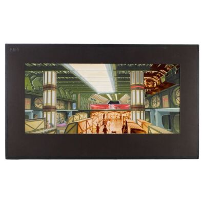 1144. Hand-Painted Andrew Probert Enterprise Cargo Bay Matte Prelim ### STAR TREK: THE MOTION PICTURE (1979)