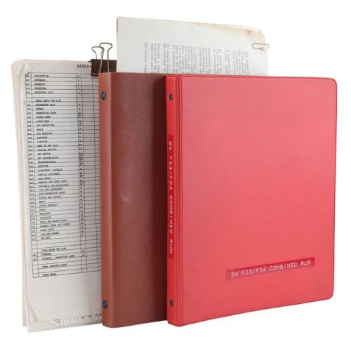 1195. Miki Herman Collection: Collection of Budget Sheets and Financial Statements ### STAR WARS: ORIGINAL TRILOGY
