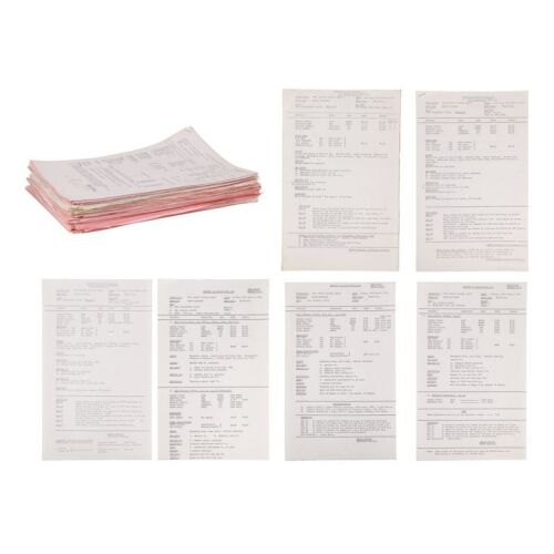 1199. Collection of 201 Call Sheets ### STAR WARS: THE EMPIRE STRIKES BACK (1980)