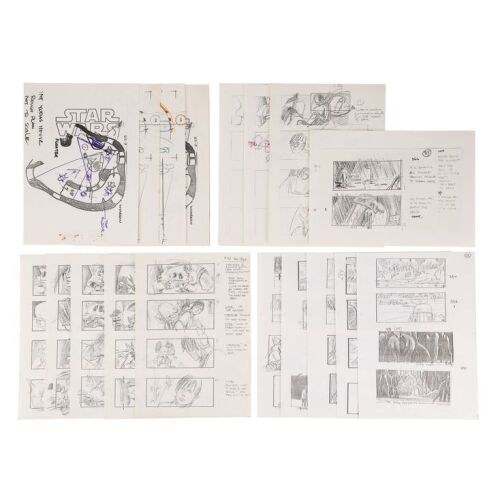 1200. Collection of Dagobah Storyboards ### STAR WARS: THE EMPIRE STRIKES BACK (1980)
