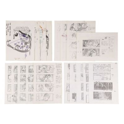 1200. Collection of Dagobah Storyboards ### STAR WARS: THE EMPIRE STRIKES BACK (1980)