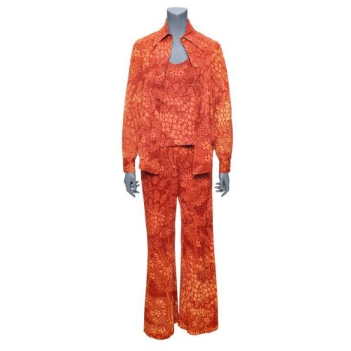 1240. Stella Claire's (Bette Midler) Three-Piece Rust-Color Costume ### STELLA (1990)