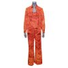 1240. Stella Claire's (Bette Midler) Three-Piece Rust-Color Costume ### STELLA (1990)