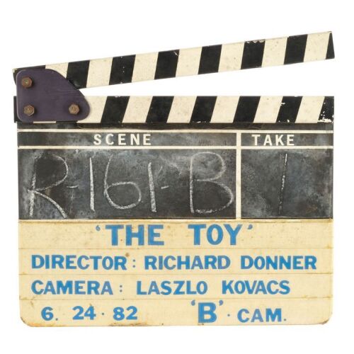 1279. Joseph E. Thibo Collection: "B" Camera Clapperboard ### THE TOY (1982)