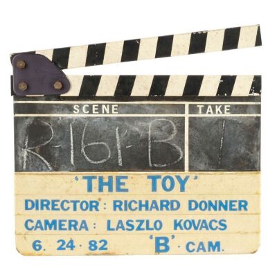1279. Joseph E. Thibo Collection: "B" Camera Clapperboard ### THE TOY (1982)
