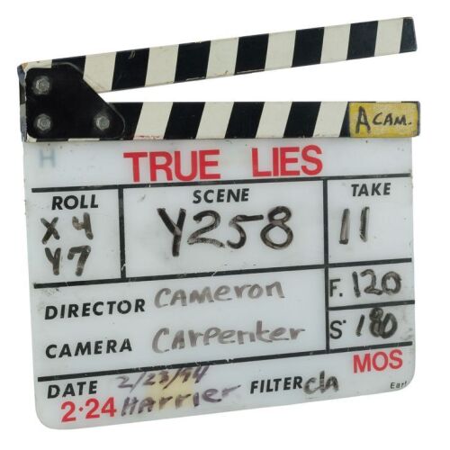 1288. "A" Camera Clapperboard ### TRUE LIES (1994)
