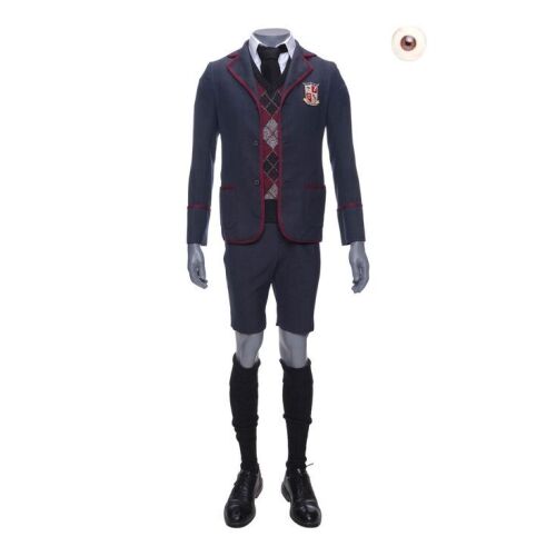 1294. Number Five's "We Only See Each Other at Weddings and Funerals" Costume with Apocalypse Prosthetic Eye ### THE UMBRELLA ACADEMY (T.V. SERIES, 2019 - 2024)