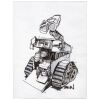 1302. Hand-Drawn Jay Shuster WALL-E Nesting Concept Sketch ### WALL-E (2008)