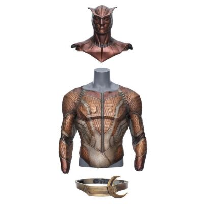1304. Night Owl's (Patrick Wilson) Paint Test Cowl with Torso Armor and Belt ### WATCHMEN (2009)