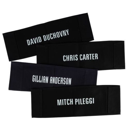 1330. Set of Four Main Cast Chairbacks ### THE X-FILES (T.V. SERIES, 1993 - 2002)
