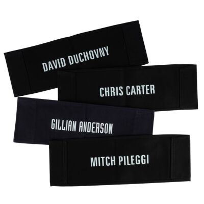 1330. Set of Four Main Cast Chairbacks ### THE X-FILES (T.V. SERIES, 1993 - 2002)