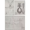 1344. Set of Three Pages of Hand-Drawn Set Design Artwork ### BEN-HUR (1959)