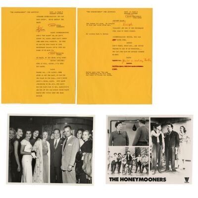 1361. Audrey Meadows' Set of Nine Hand-Annotated "The Adoption" Script Pages with Pair of Publicity Photos ### THE JACKIE GLEASON SHOW (T.V. SERIES, 1952 - 1870)
