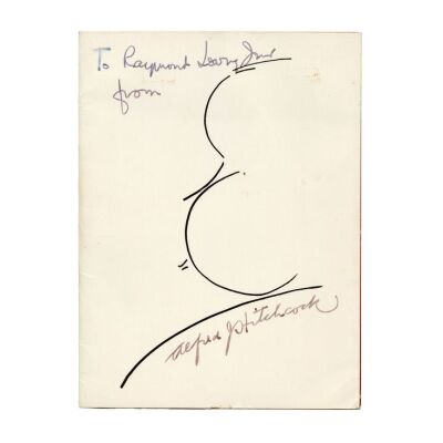 2003. Planet Hollywood Collection: Alfred Hitchcock-Autographed Avery Fisher Hall Magazine ### ALFRED HITCHCOCK