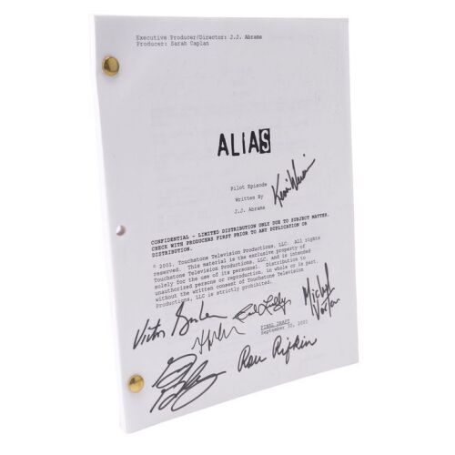 2005. Cast-Autographed Final Draft "Pilot" Script ### ALIAS (T.V. SERIES, 2001 - 2006)