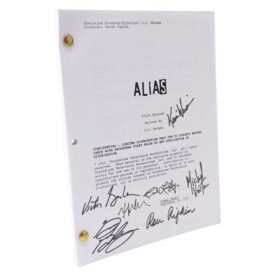 2005. Cast-Autographed Final Draft "Pilot" Script ### ALIAS (T.V. SERIES, 2001 - 2006)