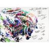 2007. Cast-Autographed Framed Michael Ferrari Canvas Giclee ### ALIENS (1986)