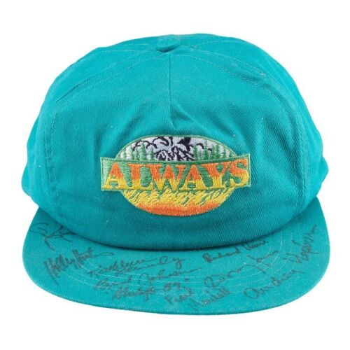 2011. Audrey Hepburn, Steven Spielberg, and Cast-Autographed Hat ### ALWAYS (1989)