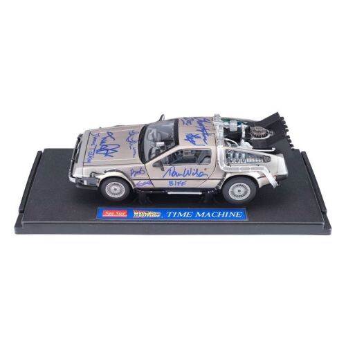 2018. Key Cast and Bob Gale-Autographed 1:18-Scale DeLorean Model ### BACK TO THE FUTURE (1985)