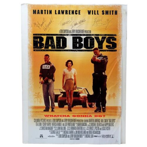 2022. Planet Hollywood Collection: Will Smith-Autographed Poster ### BAD BOYS (1995)