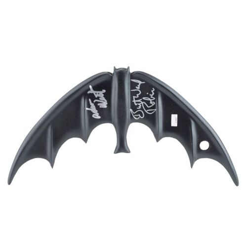 2025. Adam West and Burt Ward-Autographed Classic Batman Batarang Replica ### BATMAN (T.V. SERIES, 1966 - 1968)