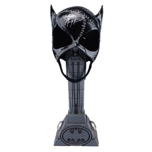 2027. Michelle Pfeiffer-Autographed PureArts Catwoman Mask Replica ### BATMAN RETURNS (1992)