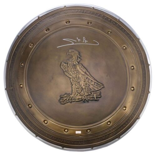 2034. Gal Gadot-Autographed Rubie's Costume Company Wonder Woman's Shield Replica ### BATMAN V SUPERMAN: DAWN OF JUSTICE (2016)