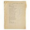 2048. Jonathan Frid-Autographed Episode Script ### DARK SHADOWS (T.V. SERIES, 1966 - 1971)